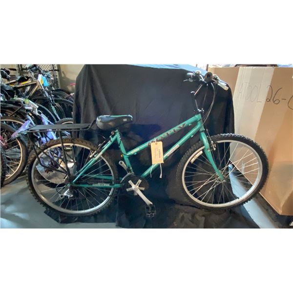 MOTIV ROCKRIDGE 21 SPEED LIGHT GREEN BICYCLE