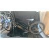 Image 1 : 2 ASSORTED ELECTRIC BICYCLES FOR PARTS AND REPAIRS NO FRONT WHEEL