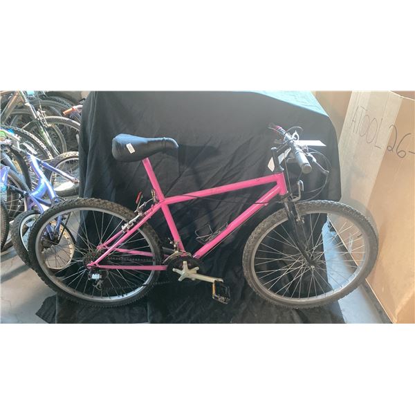 21 SPEED PINK MOUNTAIN BICYCLE