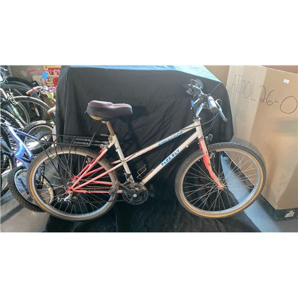 KAWAHARA PARKWAY 18 SPEED WHITE MOUNTAIN BICYCLE