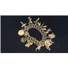 Image 1 : APPROX 14K CHARM BRACELET WITH MULTIPLE 10K+ CHARMS (69.2G)