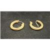 Image 2 : PAIR APPROX 14K HOOP EARRINGS (2.9G)