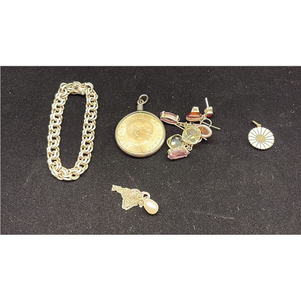 MISC JEWELRY (59.7G SILVER CONTENT)
