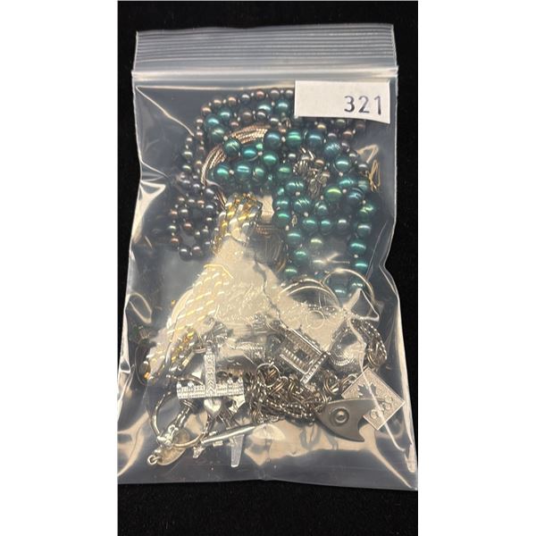 MISC JEWELRY (APPROX 114.4G SILVER CONTENT)