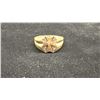 Image 1 : APPROX 10K MENS RING SET WITH DIAMONDS (4.9G)