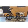 Image 1 : GREY/BLACK  IGO METRO URBAN STEP-THROUGH 8-SPEED ELECTRIC COMMUTER BIKE *NO BATTERY, NO CHARGER*