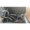 Image 1 : ONE BLACK MOUNTAIN BICYCLE AND 2 BIKE FRAMES, PARTS AND REPAIRS ONLY