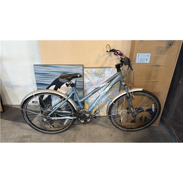 BLUE GIANT BOULDER SE 21-SPEED FRONT-SUSPENSION RECREATIONAL HARDTAIL MOUNTAIN BIKE
