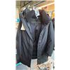 Image 1 : BLACK INSULATED WATERPROOF HOODED WINTER PARKA WOMEN'S SIZE 10