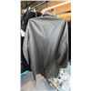 Image 2 : GREY WATERPROOF TRENCH-STYLE COMMUTING RAIN COAT MEN'S SIZE LARGE