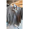 Image 1 : GREY WATERPROOF TRENCH-STYLE COMMUTING RAIN COAT MEN'S SIZE LARGE