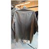 Image 2 : GREY WATERPROOF TRENCH-STYLE COMMUTING RAIN COAT MEN'S SIZE LARGE