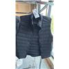 Image 1 : BLACK WATER-RESISTANT WINDPROOF LIGHTWEIGHT WINTER VEST L/G