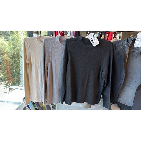 ASSORTMENT OF ATHLETIC CASUAL TRAVEL APPAREL ITEMS MIXED SIZES