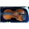 Image 2 : FULL-SIZE ACOUSTIC VIOLIN OUTFIT WITH BOW AND OBLONG SUSPENSION HARD CASE