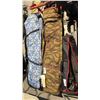 Image 1 : SNOWBOARD EQUIPMENT TRAVEL PACKAGE INCLUDING DECK BINDINGS BOOTS AND PADDED BAG