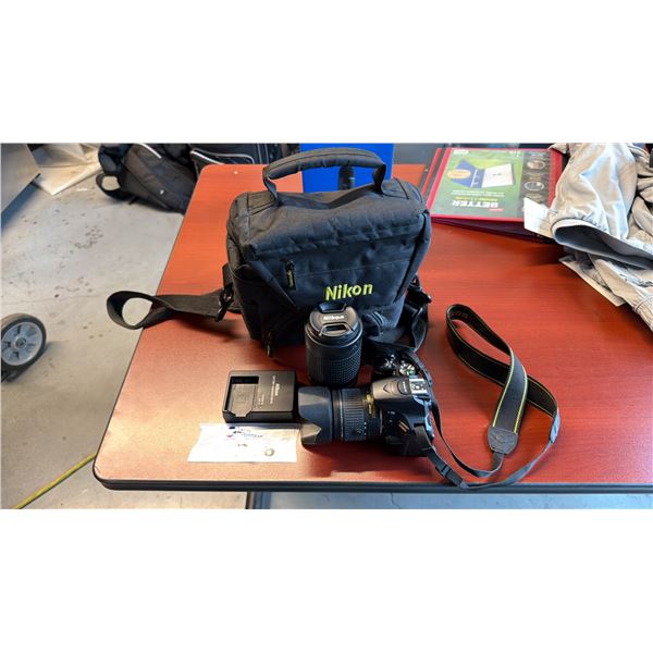 D5600 24.2MP DX-FORMAT CMOS EXPEED 4 WI-FI DUAL AF-P NIKKOR ZOOM LENS MH-24 CHARGER BUNDLE
