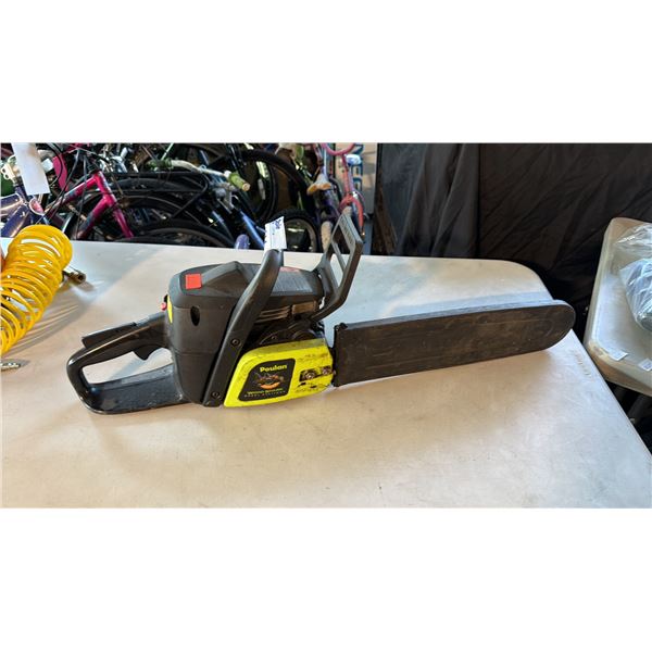 WOOD SHARK 33CC 2-STROKE GAS ENGINE 14" SOLID STEEL GUIDE BAR AUTOMATIC OILER CHAINSAW P3314WSA