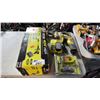 Image 1 : RYOBI ASSORTED CORDLESS POWER TOOLS AND CHARGERS 18V AND 40V