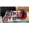 Image 1 : HILTI CORDLESS INDUSTRIAL POWER TOOLS, ADHESIVE DISPENSERS, AND ACCESSORIES 9-PIECE LOT