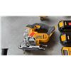 Image 3 : DEWALT 20V MAX SDS-PLUS ROTARY HAMMER JIGSAW 1/2" DRILL DRIVER 5" RANDOM ORBITAL SANDER GROUP LOT