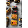 Image 5 : DEWALT 20V MAX SDS-PLUS ROTARY HAMMER JIGSAW 1/2" DRILL DRIVER 5" RANDOM ORBITAL SANDER GROUP LOT