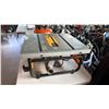 Image 2 : DEWALT COMPACT PORTABLE TABLE SAW MACHINERY WITH LOW-FRICTION TOP PLATE *NO ACCESSORIES