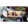 Image 2 : LONG BOARD & SKATE BOARD WITH OFF-ROAD STYLE HELMET, PORTABLE POWER BANK (NO COMPONENTS INSIDE)