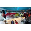 Image 3 : LONG BOARD & SKATE BOARD WITH OFF-ROAD STYLE HELMET, PORTABLE POWER BANK (NO COMPONENTS INSIDE)