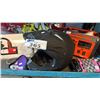 Image 4 : LONG BOARD & SKATE BOARD WITH OFF-ROAD STYLE HELMET, PORTABLE POWER BANK (NO COMPONENTS INSIDE)
