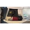 Image 3 : PLASTIC STORAGE CUBBIES WITH ASSORTED CONTENTS *MUST TAKE ALL*