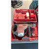 Image 1 : HILTI TE 70 HEAVY-DUTY SDS MAX COMBINATION ROTARY HAMMER WITH ATTACHMENTS IN A PLASTIC HARD CASE