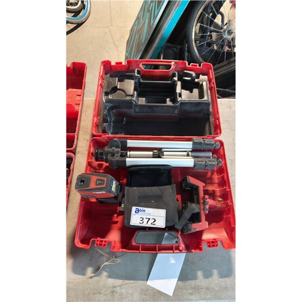 HILTI PMC 46 PROFESSIONAL-GRADE TWO-LINE FIVE-POINT SELF-LEVELING COMBILASER WITH TRIPOD &