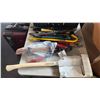 Image 4 : ASSORTED HAND TOOLS, BOLT CUTTERS & DRILL BITS
