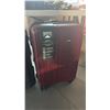 Image 3 : RED & BLACK LUGGAGE WITH EXTENDABLE HANDLES AND WHEELS INCLUDING ROOTS BRAND