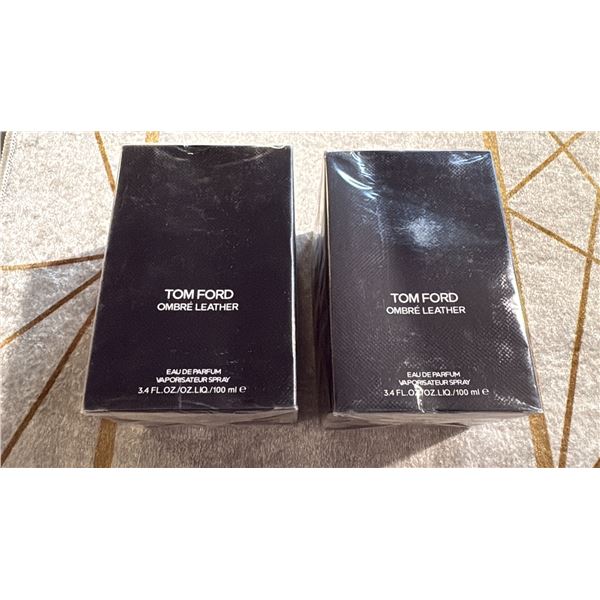 2 TOM FORD OMBRE LEATHER INTENSE UNISEX PERFUMES