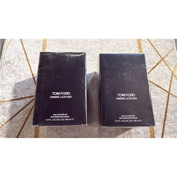 2 TOM FORD OMBRE LEATHER INTENSE UNISEX PERFUMES