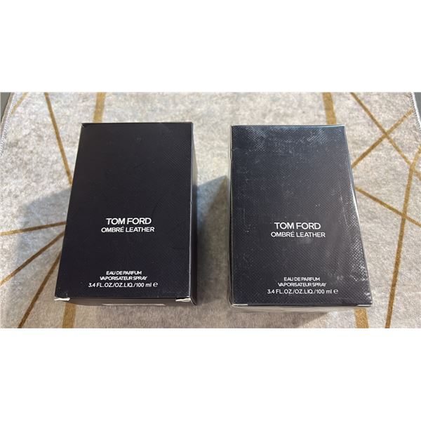 2 TOM FORD OMBRE LEATHER INTENSE UNISEX PERFUMES