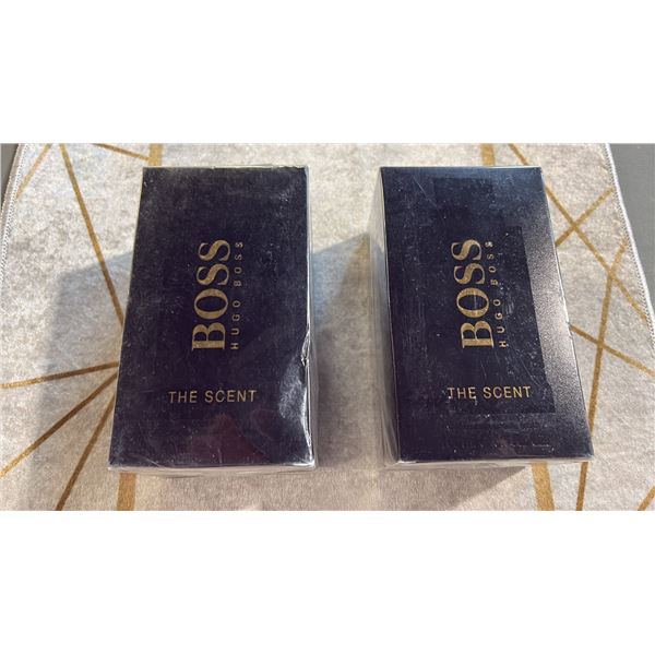 2 HUGO BOSS "THE SCENT" MENS COLOGNE