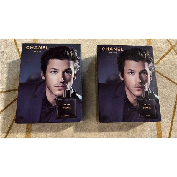 2 BLEU DE CHANEL MENS COLOGNES