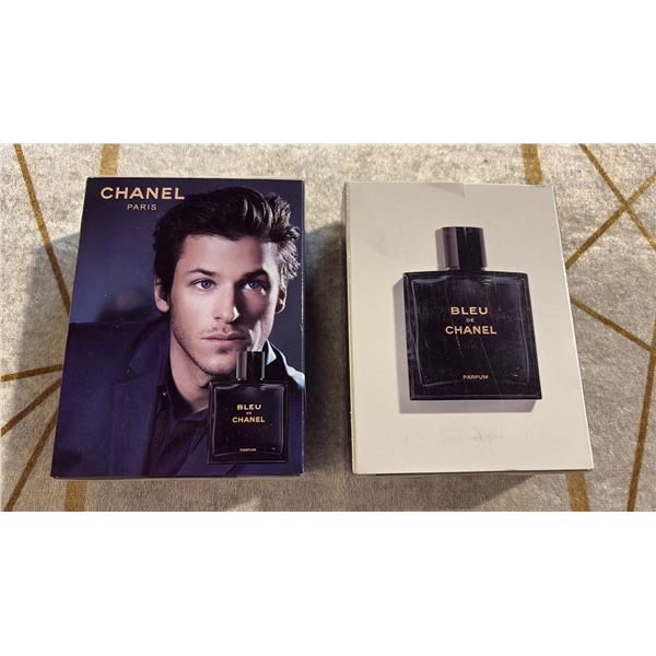 2 BLEU DE CHANEL MENS COLOGNE