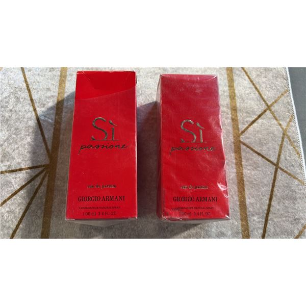 2 GIORGIO ARMANI SI PASSION PERFUME