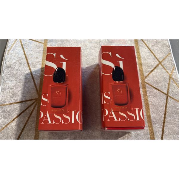 2 GIORGIO ARMANI SI PASSION PERFUME