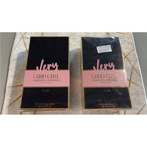 2 CAROLINA HERRERAS VERY GOOD GIRL PERFUMES