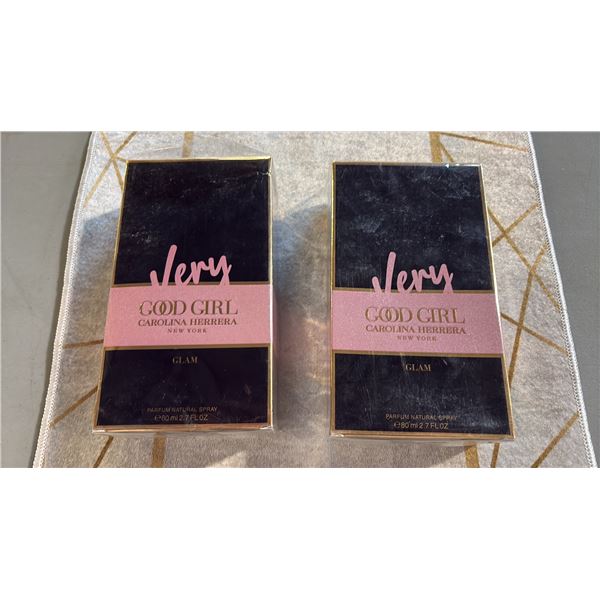 2 CAROLINA HERRERAS VERY GOOD GIRL PERFUMES