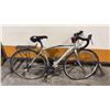 Image 2 : GREY ALLEZ TRIPLE 24-SPEED SHIMANO SORA TIAGRA 2300 FACT CARBON FORK DUAL-PIVOT BRAKES ROAD BICYCLE