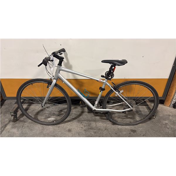 ESPACE URBANIA 21-SPEED SHIMANO EZ-FIRE PLUS LINEAR PULL V-BRAKES STEEL FORK SPORT HYBRID BICYCLE