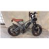 Image 2 : DARK METALLIC X50 MOPED E-BIKE 750W 48V REAR HUB MOTOR SOLID MAG WHEELS MECHANICAL DISC BRAKES FAT