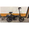 Image 2 : BLACK HAZE FOLDING E-BIKE 350W 48V REAR HUB MOTOR SOLID MAG WHEELS MECHANICAL DISC BRAKES COMPACT