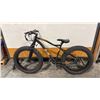 Image 1 : BLACK ZA01 FAT TIRE E-BIKE 1500W PEAK 48V REAR HUB MOTOR 7-SPEED DUAL SUSPENSION TRAIL BICYCLE